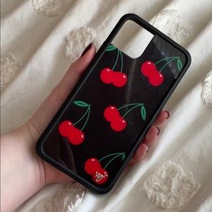 Wildflower Black Cherry iPhone 11 Pro MAX Case